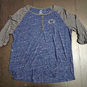 Penn State Nittany Lions 3/4 Sleeve Woman's Tshirt